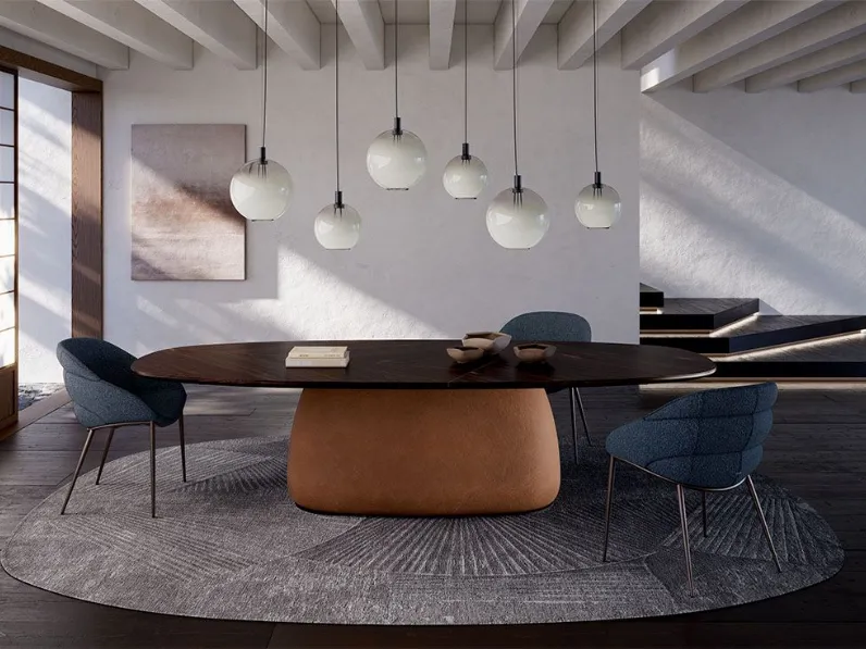 Tavolo fisso Botero wood di Cattelan italia a prezzo riservato 