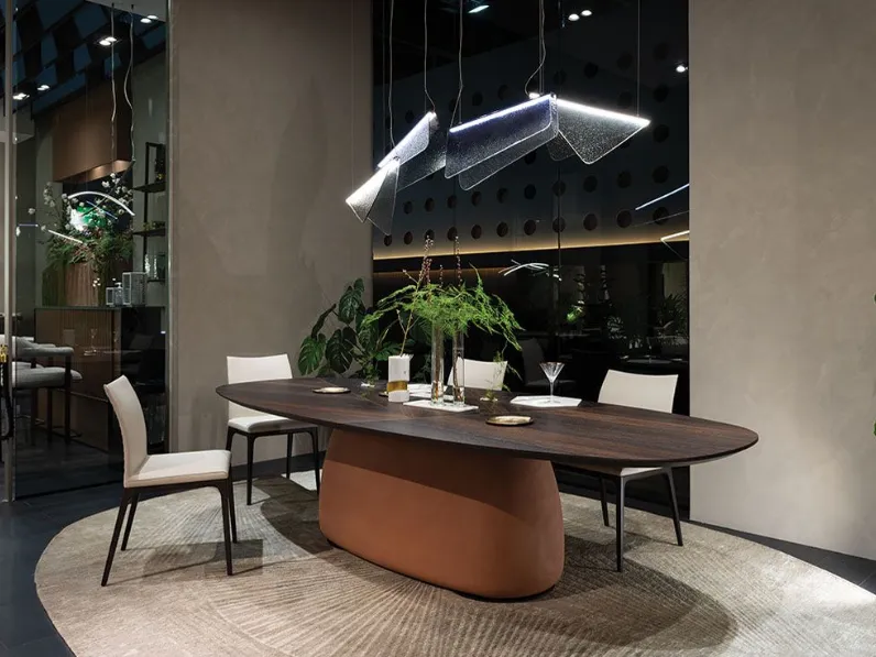 Tavolo fisso Botero wood di Cattelan italia a prezzo riservato 