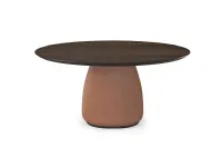 Tavolo fisso Botero wood round di Cattelan italia a prezzo riservato 