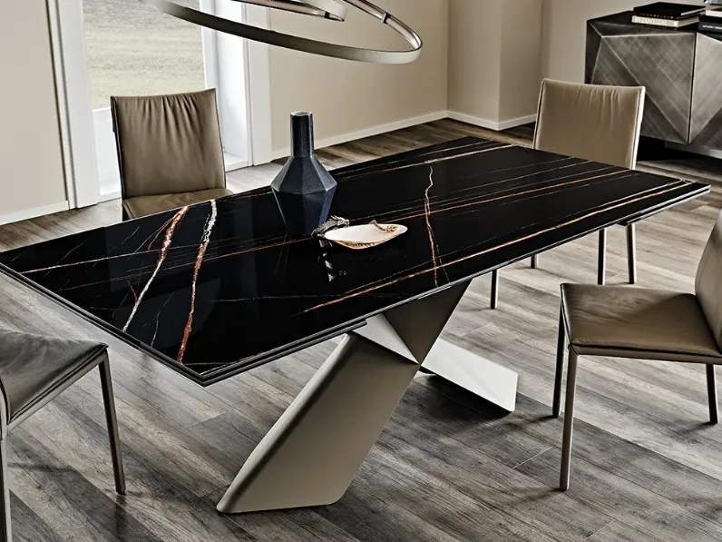 Tavolo Tyron keramik drive Cattelan italia a prezzo scontato
