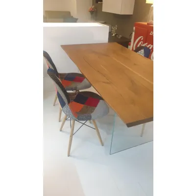 Tavolo in legno rettangolare Class Clessidra a prezzo ribassato