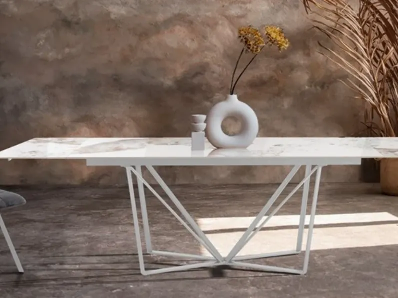 Tavolo rettangolare Susan Collezione esclusiva scontato del 30%