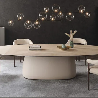 Tavolo fisso Botero keramik di Cattelan italia a prezzo riservato 