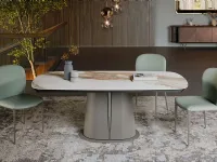 Tavolo sagomato Gotham keramik drive di Cattelan italia a prezzo riservato 