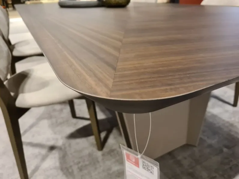 Tavolo rettangolare in legno Cv 109 blade di Pregno mobili in Offerta Outlet