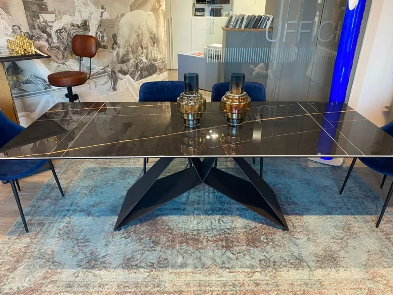 Tavolo in ceramica rettangolare D9055 Collezione esclusiva a prezzo ribassato