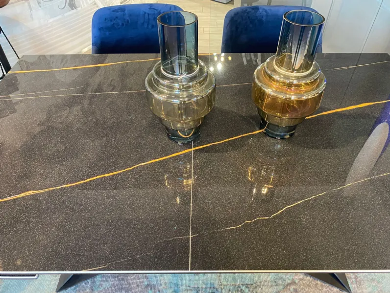 Tavolo in ceramica rettangolare D9055 Collezione esclusiva a prezzo ribassato
