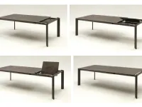 Tavolo in ceramica rettangolare Class Dexo in offerta outlet