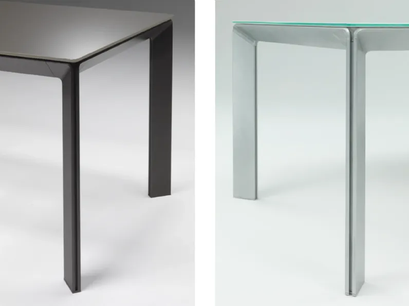 Tavolo in ceramica rettangolare Class Dexo in offerta outlet