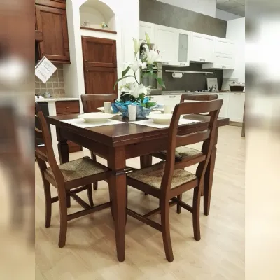 Tavolo Arcadia Artigianale in legno Allungabile scontato 50%