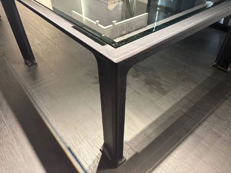 Tavolo in vetro quadrato Eko Collezione esclusiva in offerta outlet
