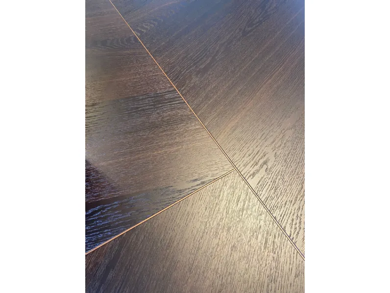Tavolo in legno ellittico Tyron wood y Cattelan italia a prezzo scontato