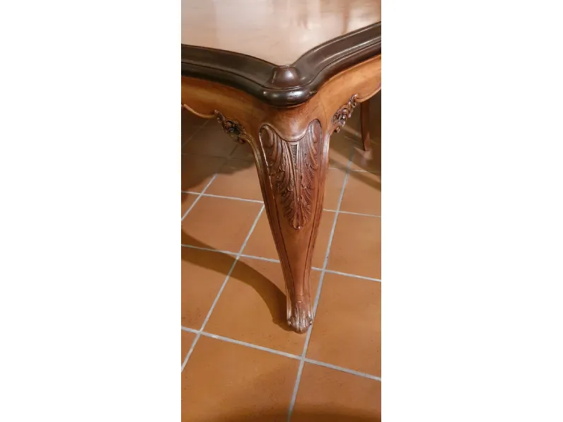 Tavolo Artigianale Chippendale rettangolare PREZZI OUTLET -78%