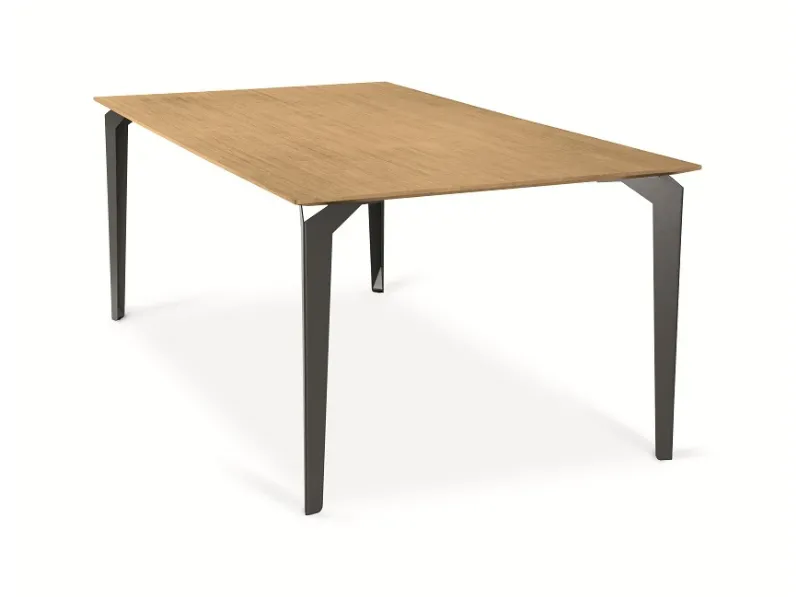 Tavolo rettangolare in legno Mod. elios di Mobilia web in Offerta Outlet