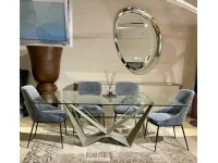 Tavolo Skorpio Cattelan italia in vetro Fisso scontato 49%
