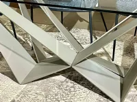 Tavolo Skorpio Cattelan italia in vetro Fisso scontato 49%