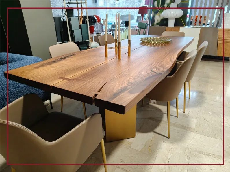 Tavolo Vero Arte brotto in legno Fisso scontato 40%