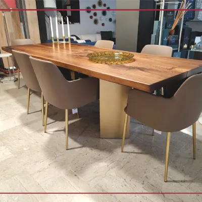 Tavolo Vero Arte brotto in legno Fisso scontato 40%
