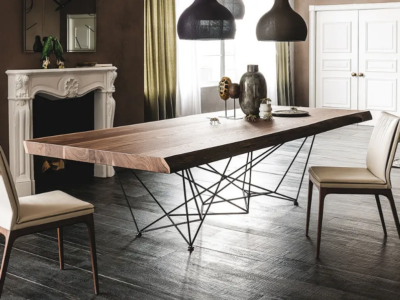 Tavolo Gordon Cattelan in vetro Fisso