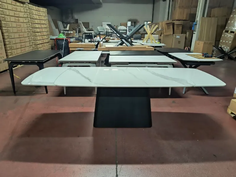 Tavolo Tavolo in ceramica statuario  Mobilificio bellutti in OFFERTA OUTLET -55%