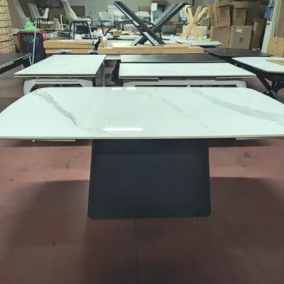 Tavolo in ceramica statuario  Mobilificio bellutti in OFFERTA OUTLET -55%