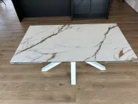 Tavolo rettangolare Ceramica 1  Stones scontato del 46%