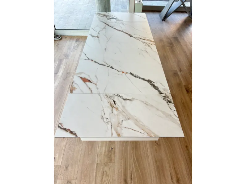 Tavolo rettangolare Ceramica 1  Stones scontato del 46%