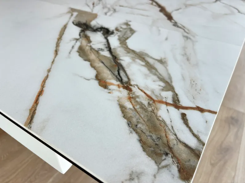 Tavolo rettangolare Ceramica 1  Stones scontato del 46%