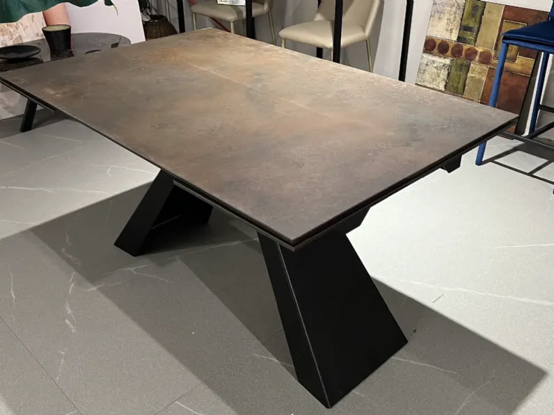 Tavolo Slide Zamagna in ceramica Rettangolare allungabile scontato 55%