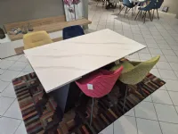 Tavolo in ceramica rettangolare Vermont Artigianale a prezzo ribassato