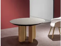 Tavolo in laccato quadrato Pala Kristalia in offerta outlet