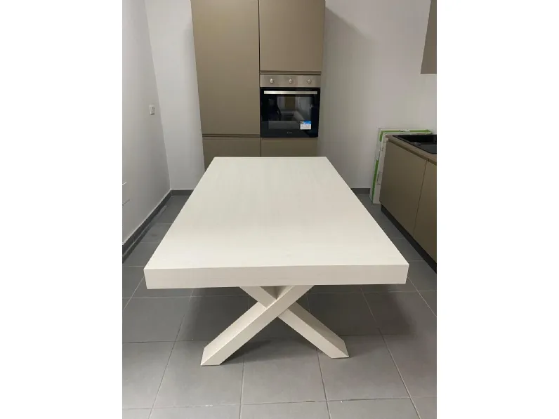 Tavolo rettangolare in laminato Achille  di Gamma in Offerta Outlet