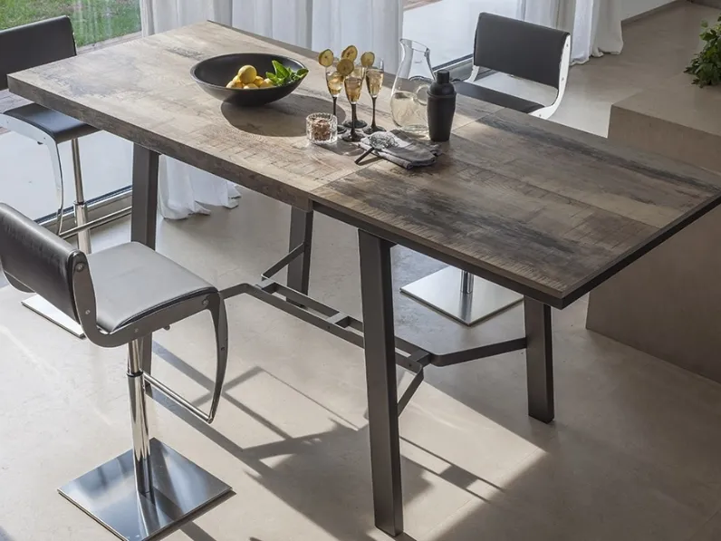 Tavolo rettangolare in laminato Pick up di Altacom in Offerta Outlet