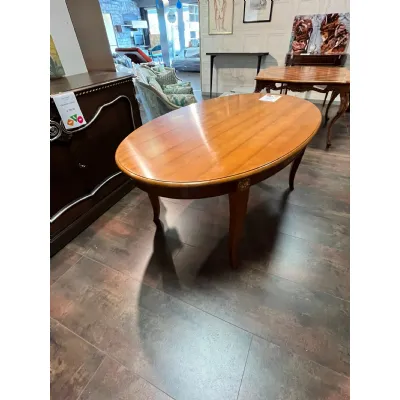 Tavolo in legno ovale Tavolo ovale Cadore casa a prezzo ribassato