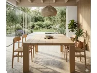 Tavolo in legno quadrato Tavolo in legno 135x135 rovere Zanotta a prezzo ribassato