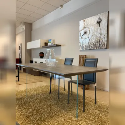 Tavolo in legno rettangolare Artiginale Artigianale in offerta outlet