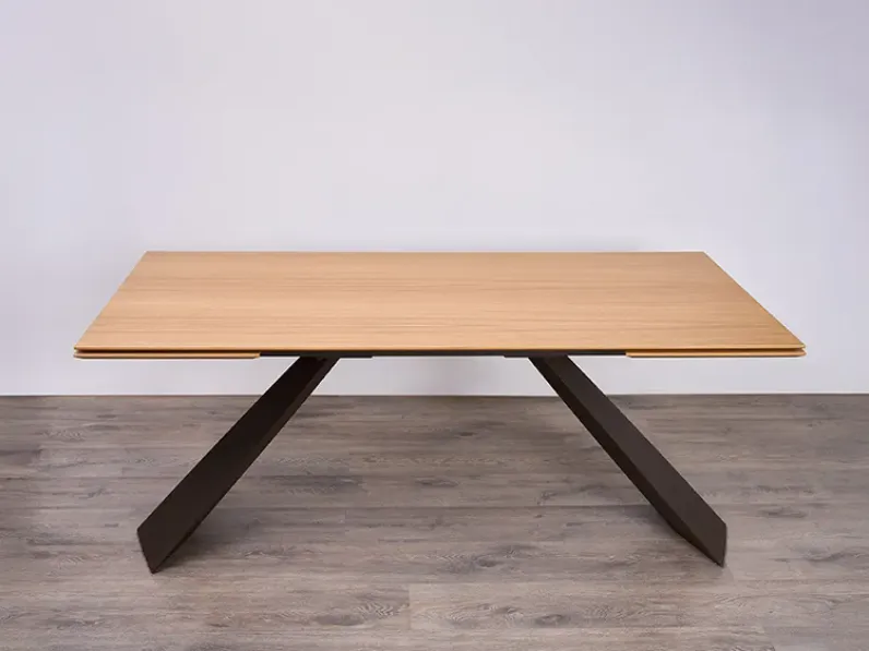 Tavolo Coast Zamagna in legno Allungabile scontato 50%