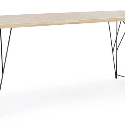 Tavolo in legno rettangolare District Bizzotto a prezzo scontato