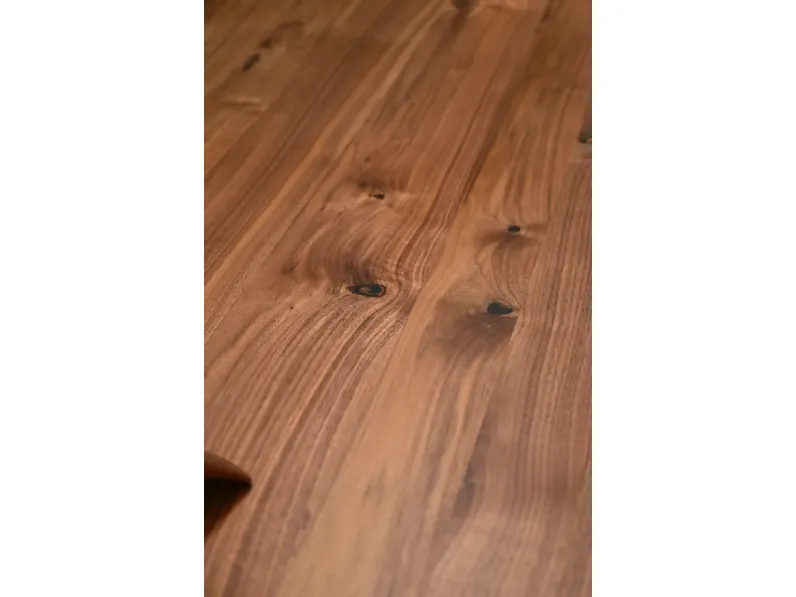 Tavolo rettangolare in legno Light di Riva 1920 in Offerta Outlet