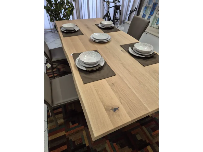 Tavolo Artigianale Massiccio rovere PREZZI OUTLET -30%