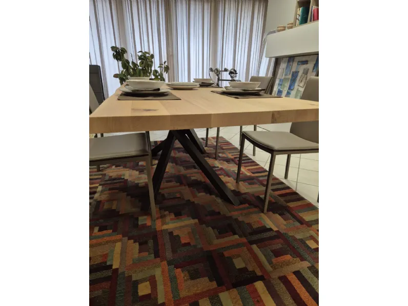 Tavolo Artigianale Massiccio rovere PREZZI OUTLET -30%