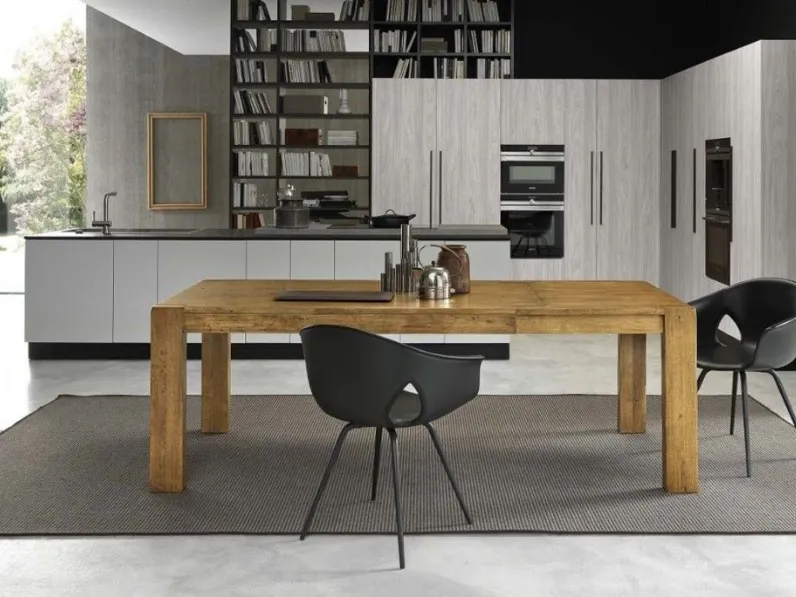 Tavolo Mood Fgf mobili in legno Rettangolare allungabile scontato 50%