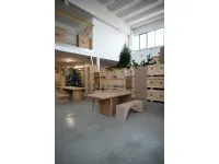Tavolo in legno rettangolare Noum Riva 1920 a prezzo scontato