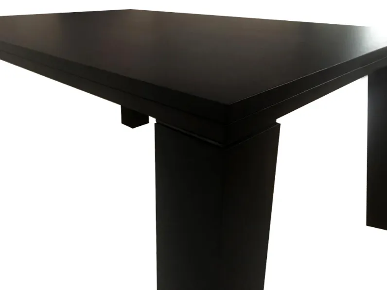 Tavolo con piano in legno rettangolare di Zanotta a PREZZO OUTLET 
