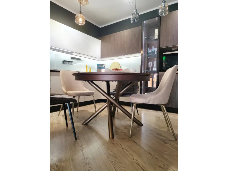 Tavolo rotondo Callisto slim Artigianale scontato del 35%