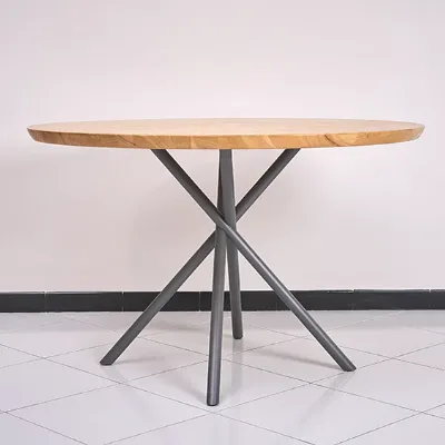 Tavolo rotondo in legno Miky 4 di Fgf mobili in Offerta Outlet