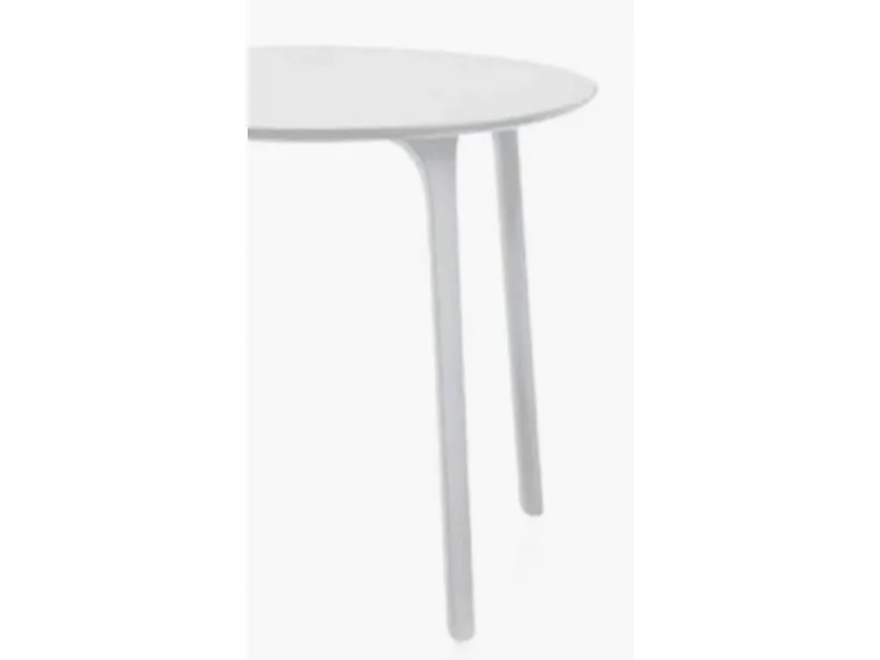 Tavolo in legno rotondo Tavolo first d80 bianco Magis in offerta outlet
