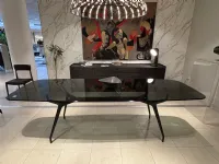 Tavolo Arkos shaped Sovet in vetro Fisso 