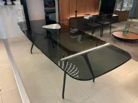 Tavolo Arkos shaped Sovet in vetro Fisso 