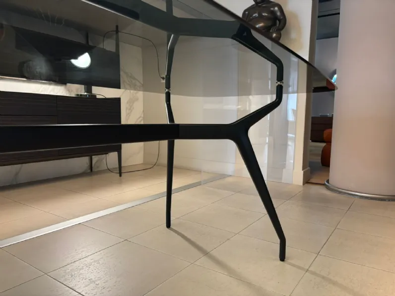 Tavolo Arkos shaped Sovet in vetro Fisso 